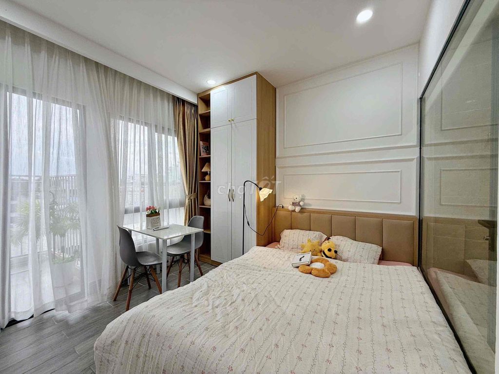 Cho thuê studio 35m² Gò Vấp giá 4.8 triệu - Nội thất cao cấp, gần Lotte Mart!