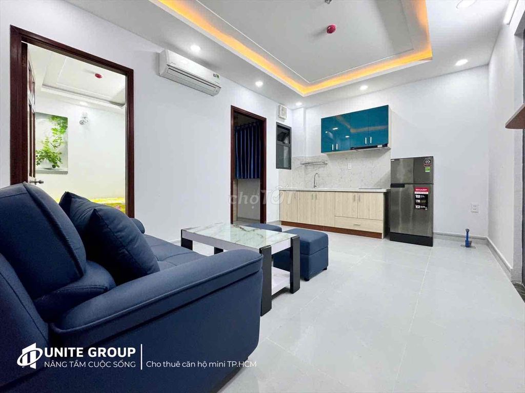 Căn hộ 2 phòng ngủ 50m² giá 12.5 triệu - Full nội thất, an ninh 24/7!