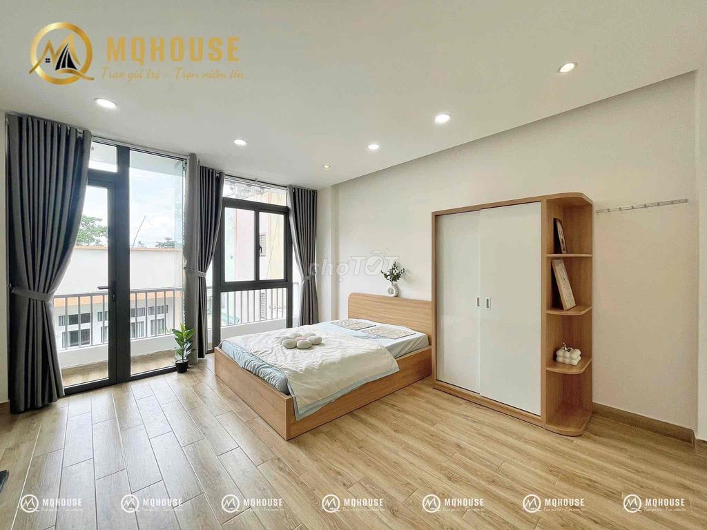 Phòng ban công siêu xinh Tân Bình 30m² giá 5.5 triệu - Full nội thất mới hoàn toàn!