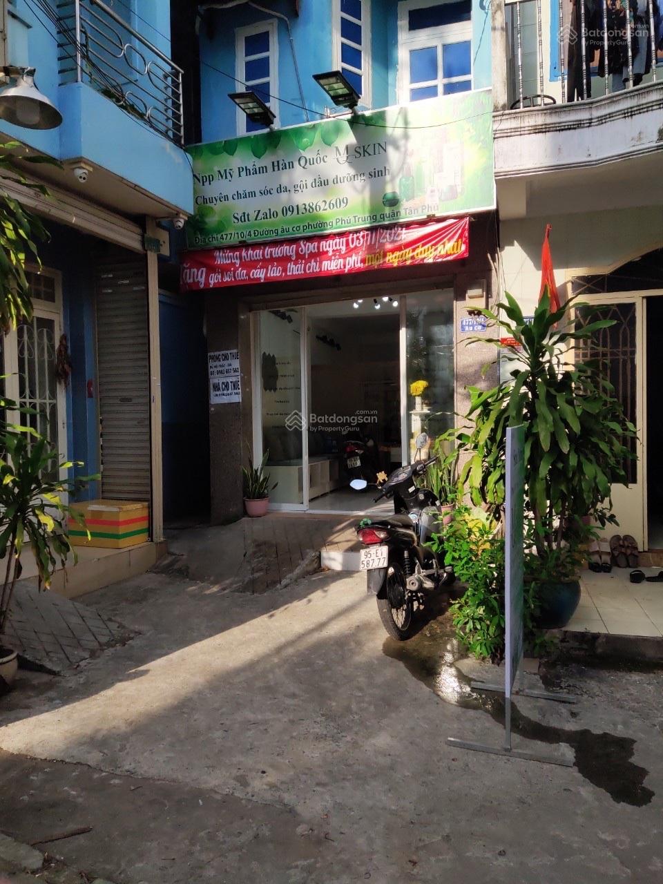 Nhà riêng cho thuê đường Âu Cơ 44m² giá 12.5 triệu - Kinh doanh thuận lợi!