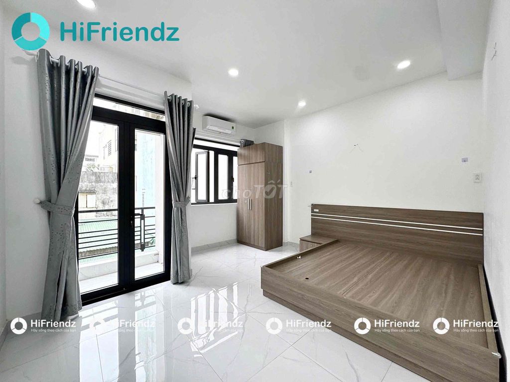Căn hộ cho thuê Nguyễn Đình Chiểu 30m² giá 5.5 triệu - Full nội thất mới 100%!