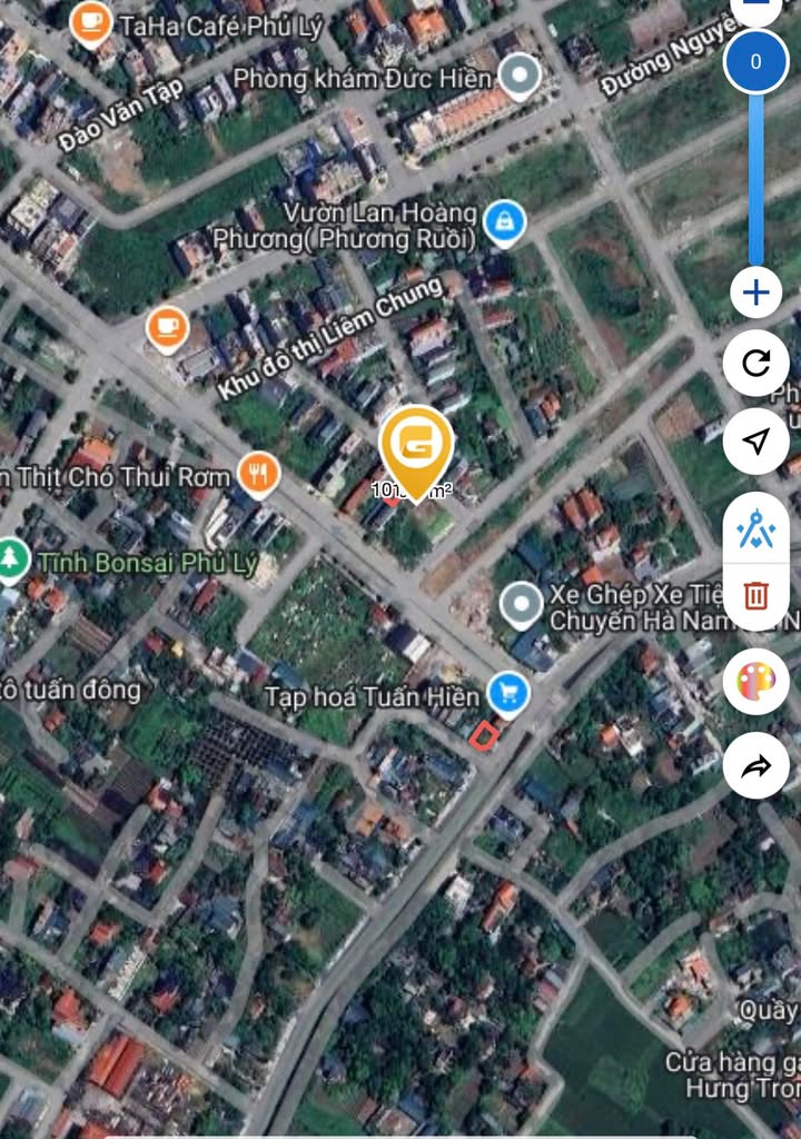 Đất nền Liêm Chung, Phủ Lý 100m² giá 4 tỷ - Mặt tiền rộng, kinh doanh thuận lợi!