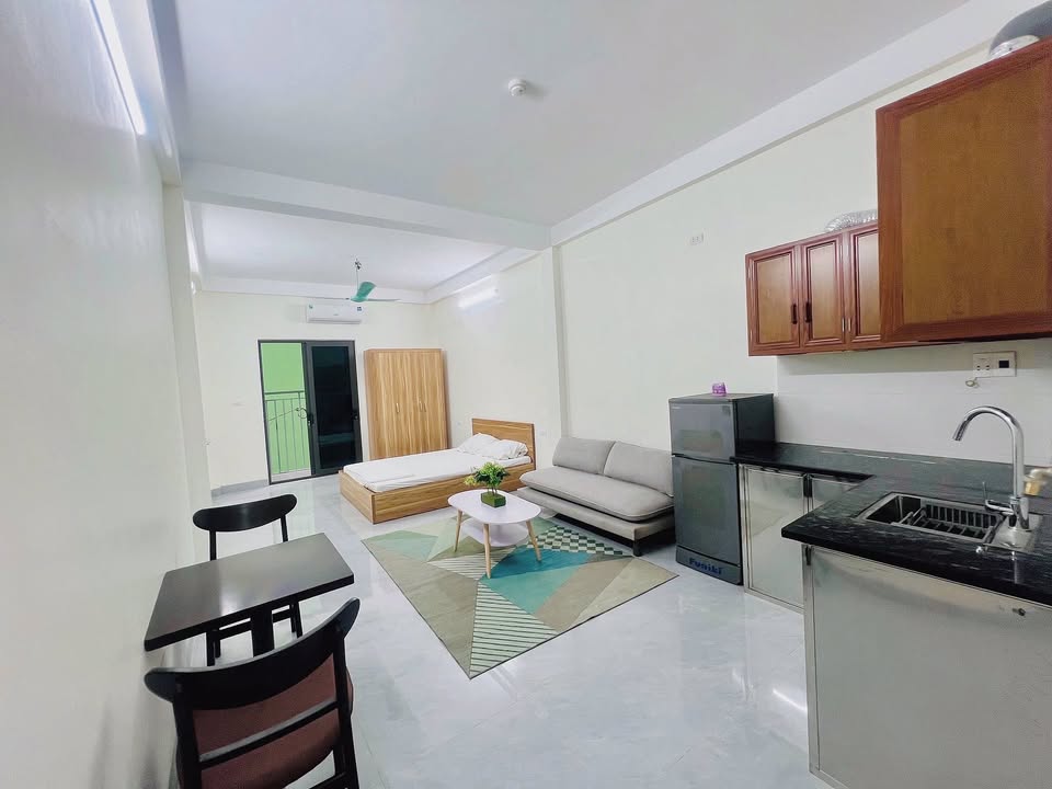 Căn hộ cho thuê tại ngõ 75 Xuân Đỉnh, 35m² chỉ 4 triệu - Full nội thất, ban công thoáng