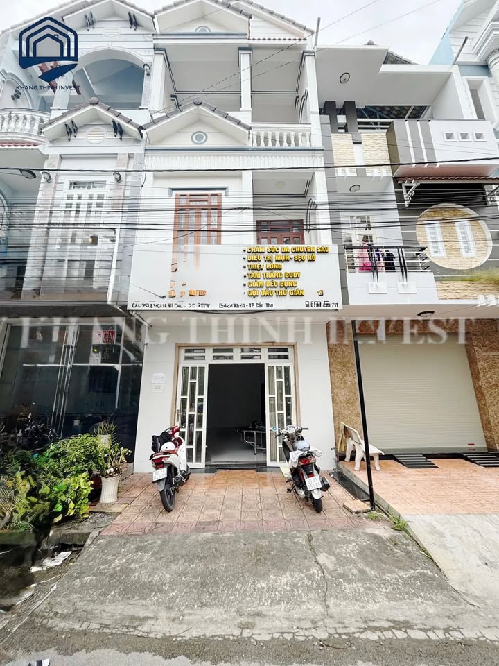 Nhà cho thuê 1 trệt 2 lầu KDC 91B Tân An Cần Thơ 81m² giá 15 triệu - Mặt tiền kinh doanh lý tưởng!