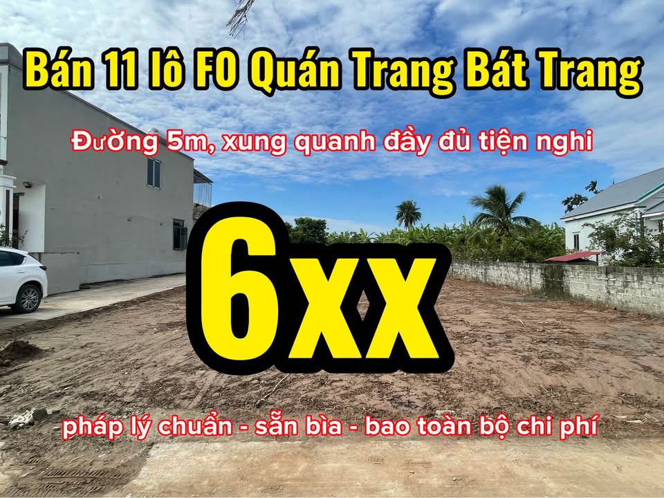 Đất nền Bát Tràng, An Lão 70m² giá 600 triệu - Sổ đỏ chính chủ ngay lập tức!