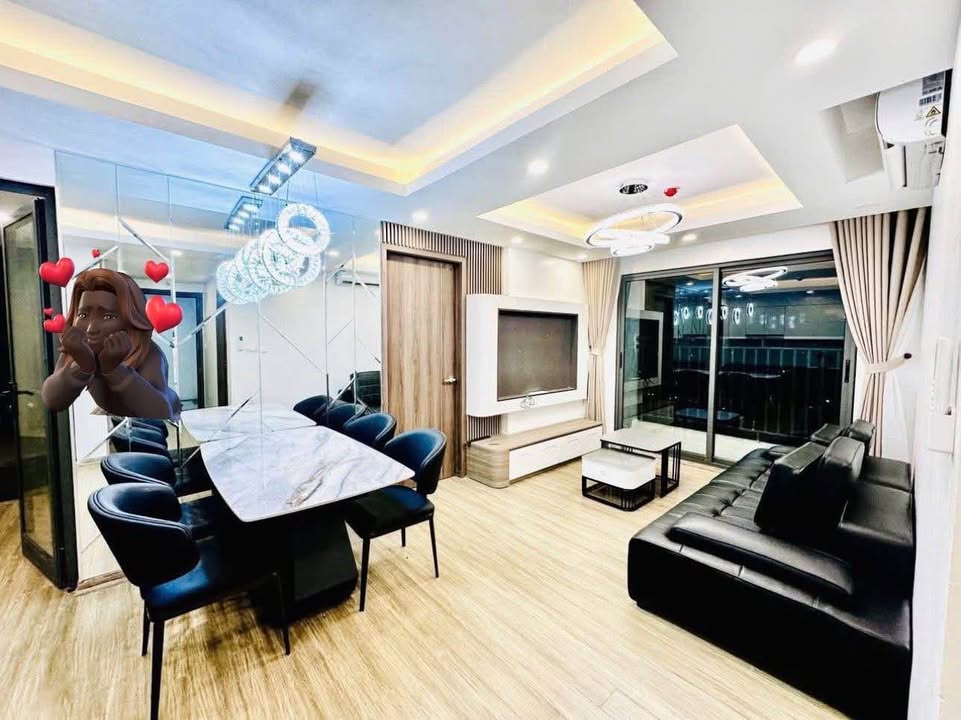 Chung cư Lotus2 Bắc Giang 74m² giá 8.5 triệu - Full nội thất, chỉ việc vào ở!