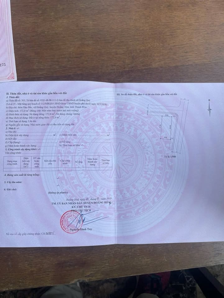 Đất nền Hoằng Quý 300m² giá thỏa thuận - Cơ hội đầu tư hấp dẫn!