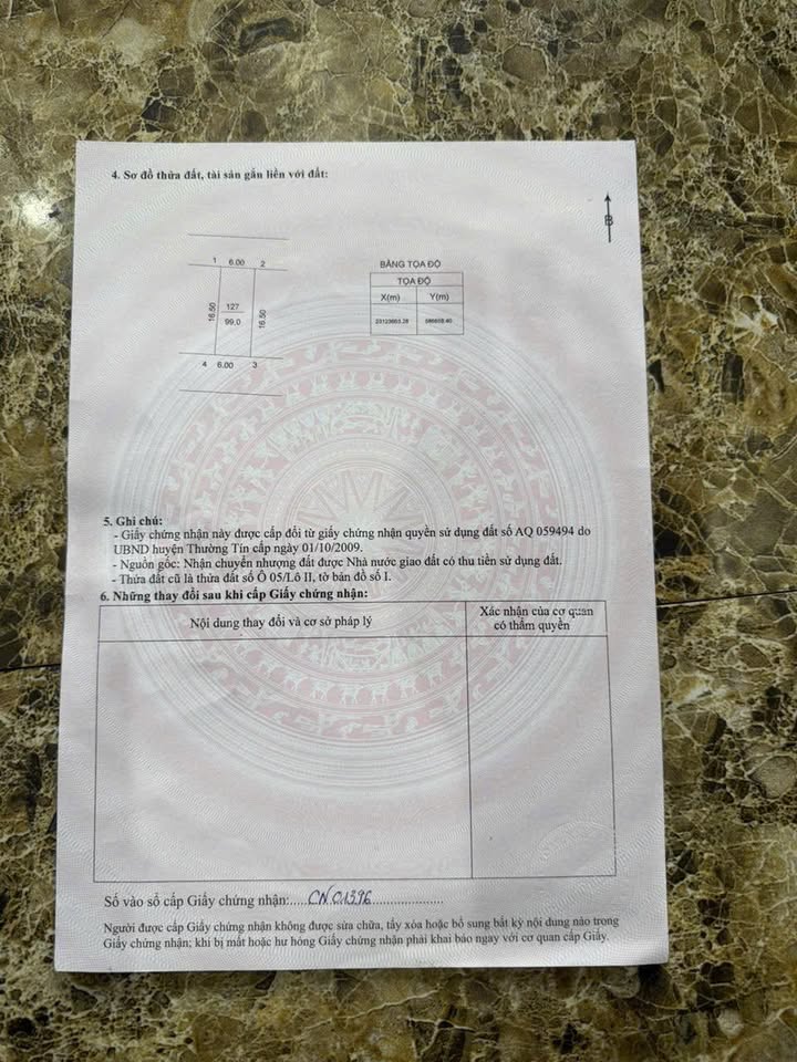 Đất nền Ngọc Hồi, Thanh Trì 99m² giá 9.9 tỷ - Chính chủ cần bán gấp!