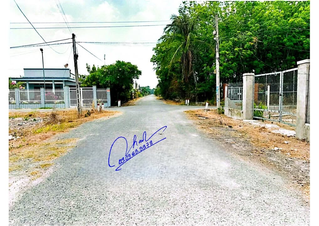 Đất thổ cư Trường Tây Hòa Thành 95m² giá 550 triệu - Mặt tiền đường nhựa vị trí đẹp!