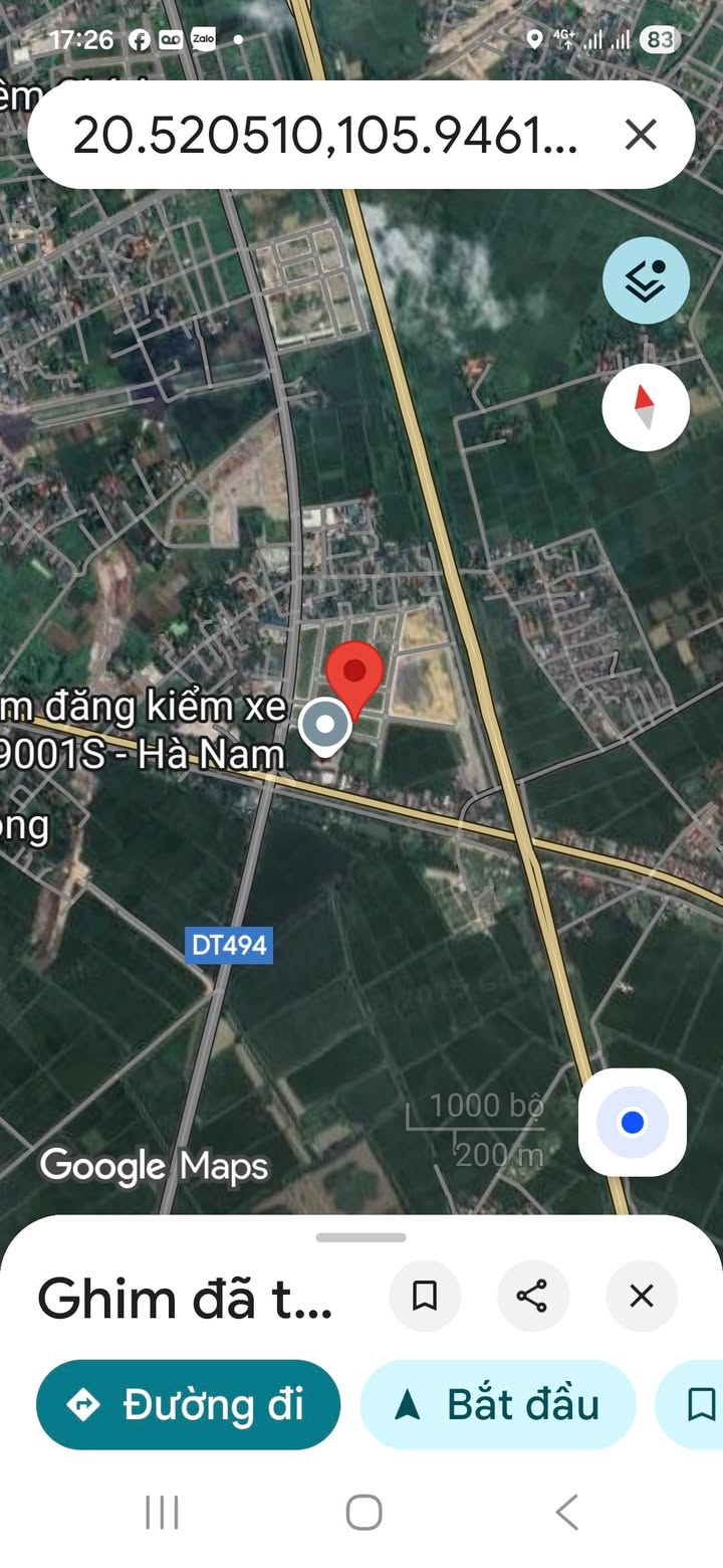 Đất nền LK6 khu Công an Liêm Tiết 80m² giá chỉ 40 triệu - Đầu tư sinh lời nhanh!