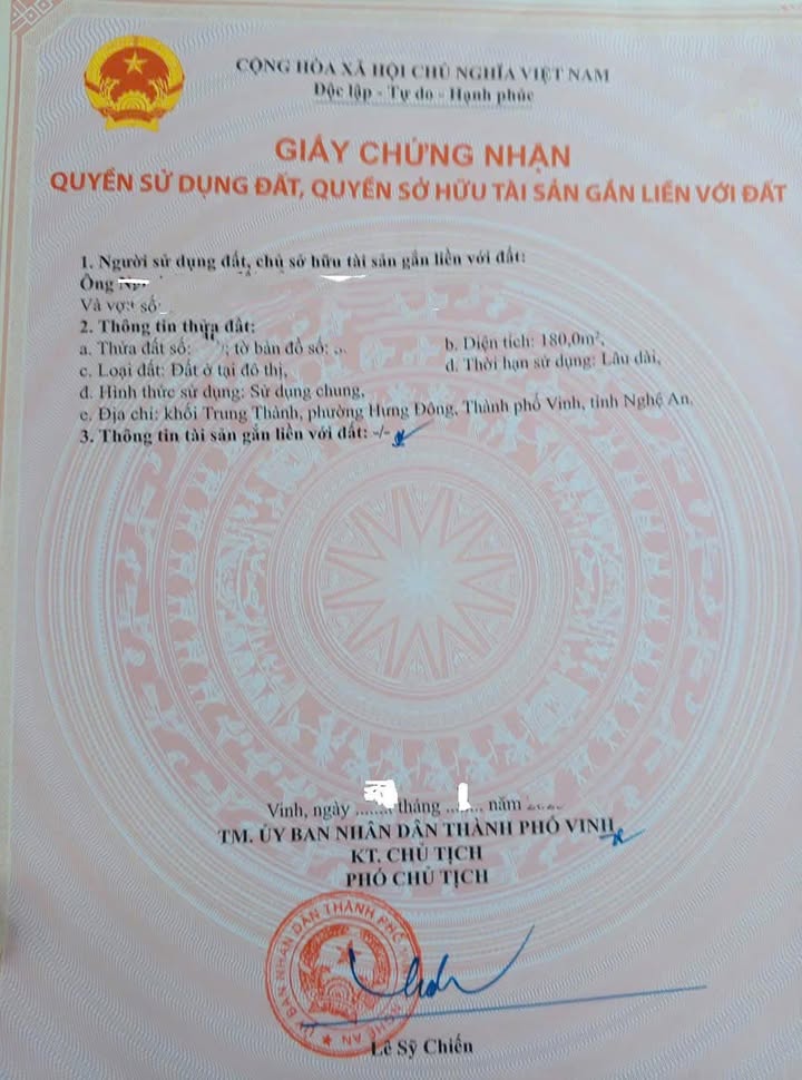 Đất đấu giá Trung Thành - Hưng Đông 180m² giá 5.5 tỷ - Cơ hội đầu tư hiếm có!