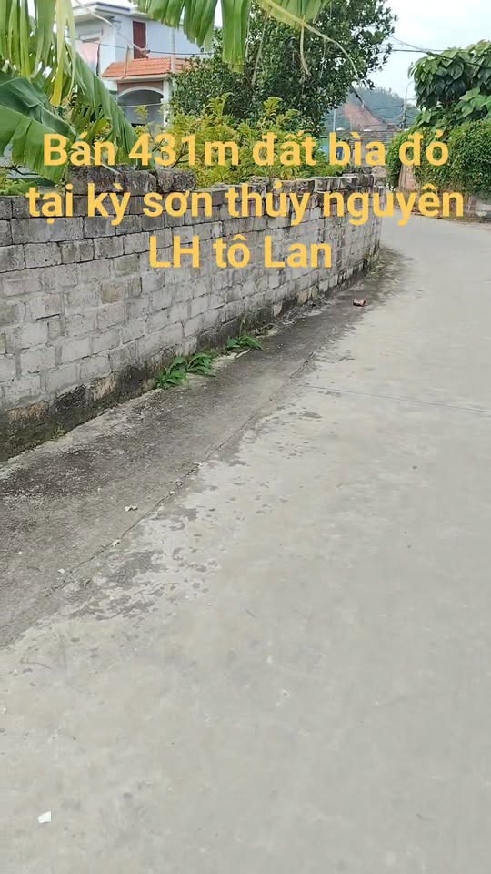 Đất nền Kỳ Sơn, Thủy Nguyên, Hải Phòng 434m² giá 4.125 tỷ - Cơ hội đầu tư hiếm có!