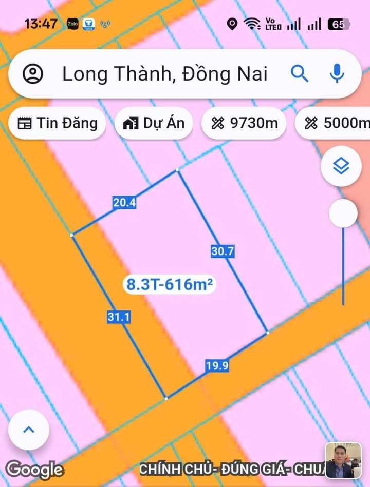 Đất nền Phước Thái 620m² giá 7.9 tỷ - Cơ hội đầu tư sinh lời tuyệt vời!