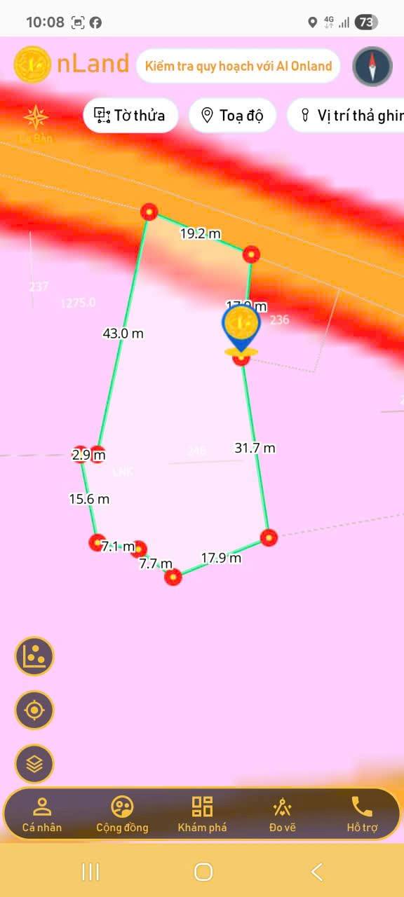 Đất vườn Suối Đá, Dương Minh Châu 1300m² giá 1.4 tỷ - Tiềm năng sinh lời cao!