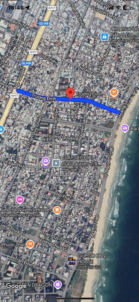 Lô đất kẹp cống Trương Định 85m² giá 8 tỷ - Vị trí đắc địa gần biển!