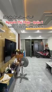 Nhà đẹp quận 7 52m² giá 5.79 tỷ - Sẵn sàng vào ở ngay!