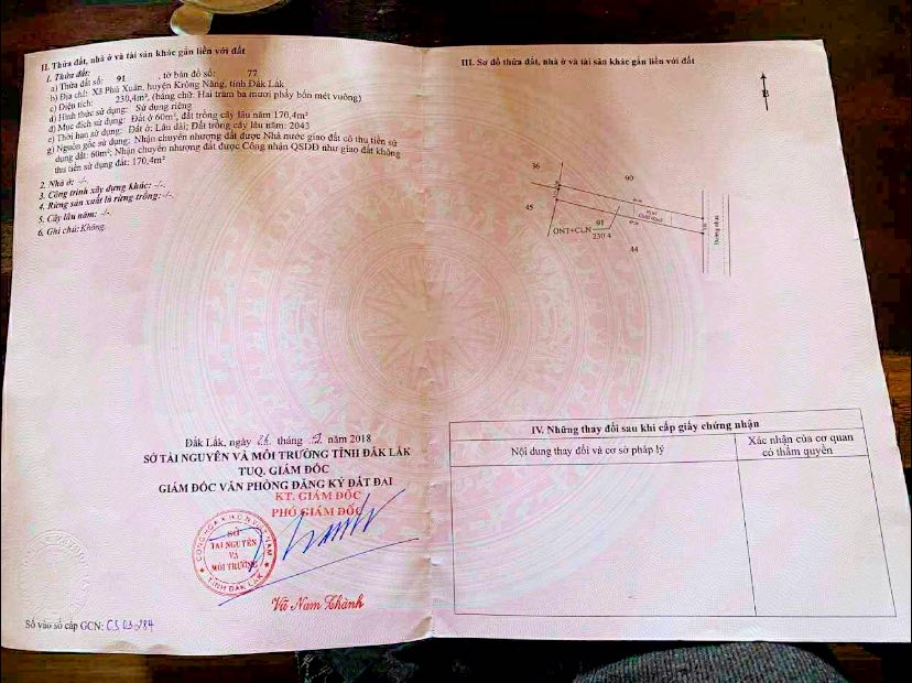 Đất nền Phú Xuân Krông Năng 220m² giá 550 triệu - Chính chủ bán gấp!