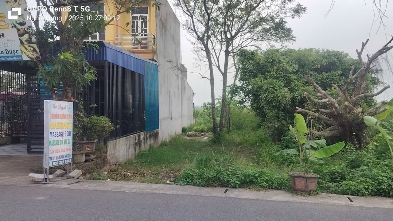 Đất thổ cư mặt tiền đường Hồng Hải Đông, Nghĩa Phú 265m² giá 1 tỷ - Sổ đỏ chính chủ!