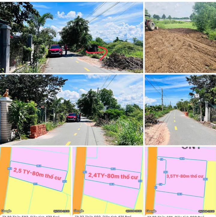 Đất nền đẹp tại xã Phước Hải, Bà Rịa - Vũng Tàu 472m² giá 2.5 tỷ - Gần biển chỉ 4km!