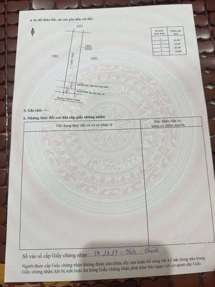 Đất thổ cư 6500m² tại Chơn Thành - Cơ hội đầu tư sinh lời!