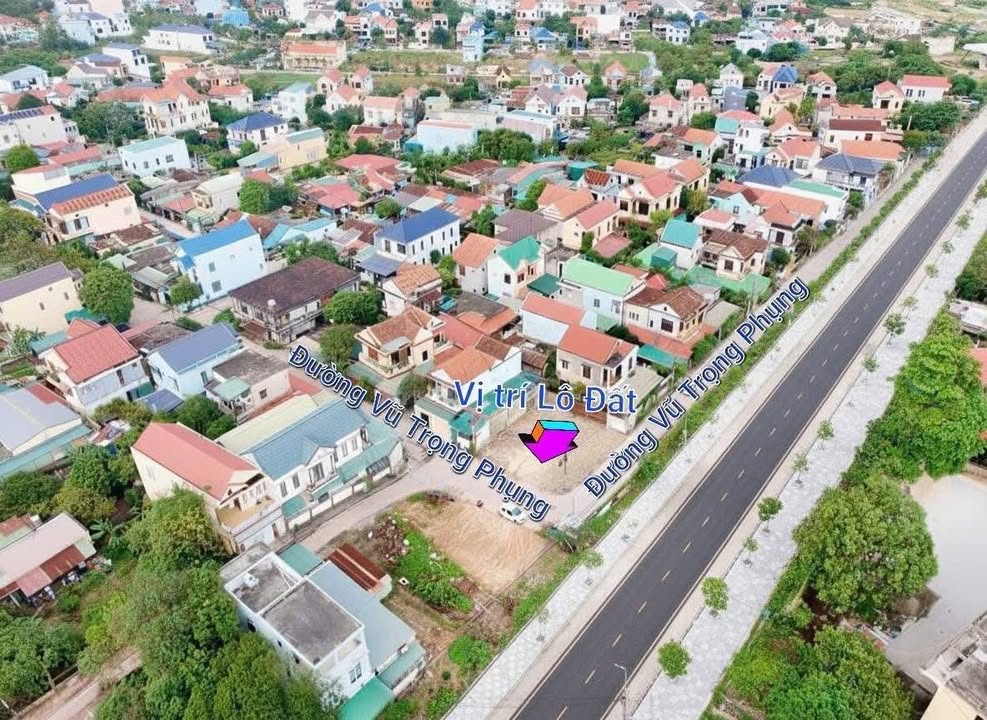 Đất ở đường Vũ Trọng Phụng, Bắc Lý, Đồng Hới 99m² - Giá chỉ 1.78 tỷ!