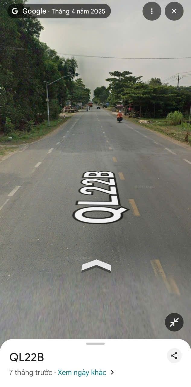 Đất 2 mặt tiền Quốc Lộ 22B, Châu Thành, Tây Ninh - Diện tích 4900m², giá chỉ 6 tỷ!