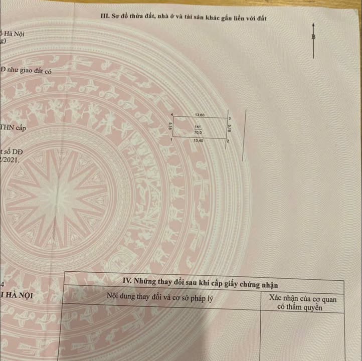 Đất nền Thư Phú, Thường Tín 70m² giá 3.9 tỷ - Chính chủ bán gấp!