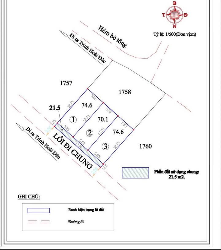 Đất nền Đà Lạt 73m² giá 2.6 tỷ - Đầu tư lý tưởng tại khu biệt thự cao cấp!