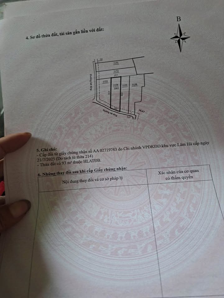 Đất nền Nam Ban Lâm Hà 1000m² giá 1.5 tỷ - Cơ hội đầu tư hấp dẫn!