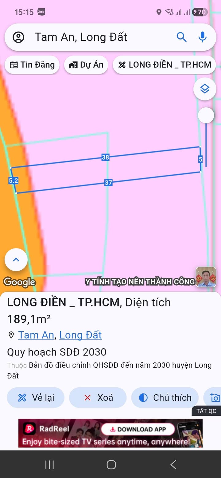 Đất nền Tam Phước 205m² giá 750 triệu - Đầu tư sinh lời ngay!