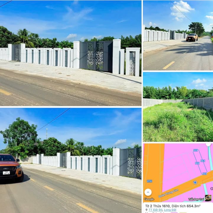 Đất nền Đoàn Trung Còn Đất Đỏ 654m² giá 3.5 tỷ - Đầu tư sinh lời ngay!