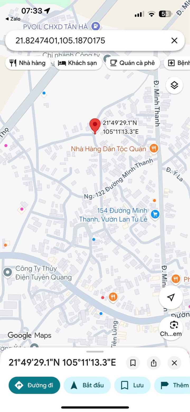 Đất nền Tân Hà 92m² giá chỉ 2.1 tỷ - Đầu tư sinh lời ngay!