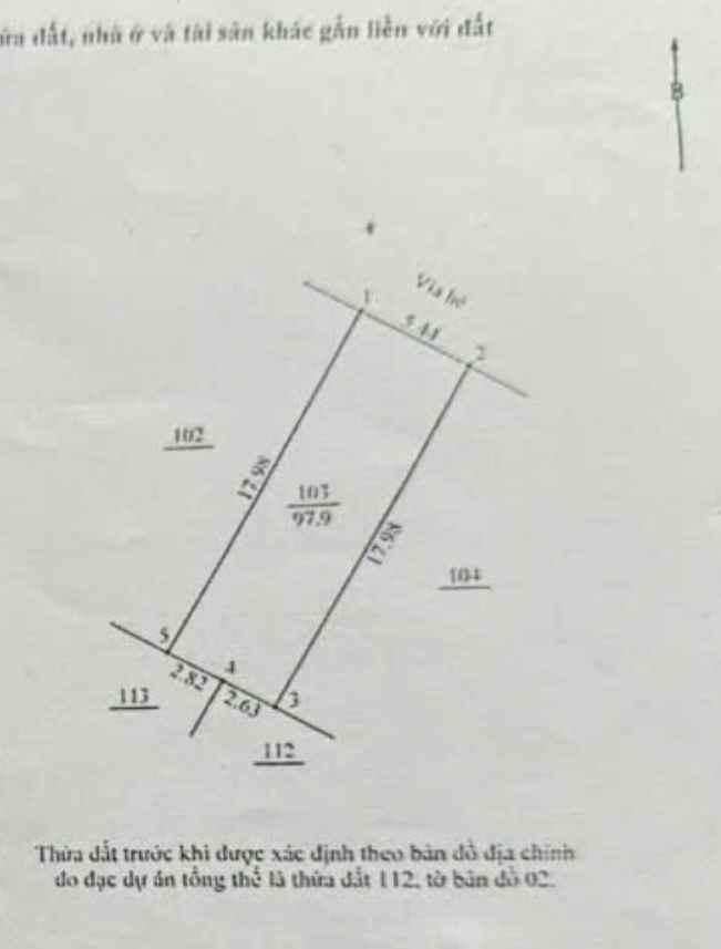 Đất dịch vụ Trạm Trôi Hoài Đức 97.9m² - Vị trí đắc địa, giá đầu tư hấp dẫn!