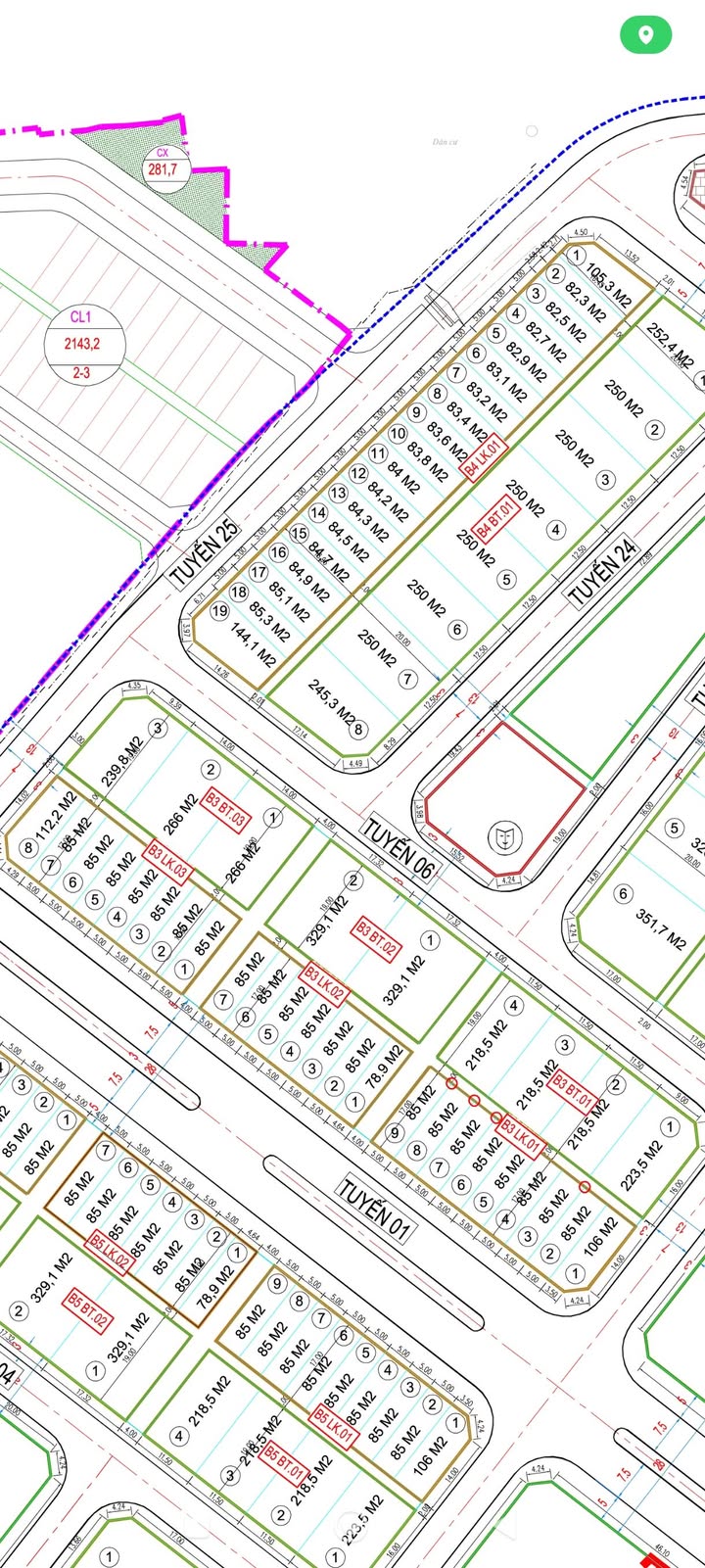 Biệt thự góc Vũ Phúc 266m² giá 8 tỷ - Cơ hội đầu tư tuyệt vời!