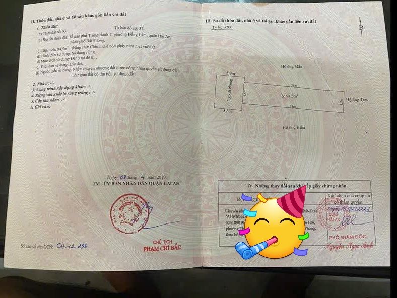 Nhà phố Đằng Lâm Hải Phòng 94m² giá 4.15 tỷ - Ô tô vào tận bếp!