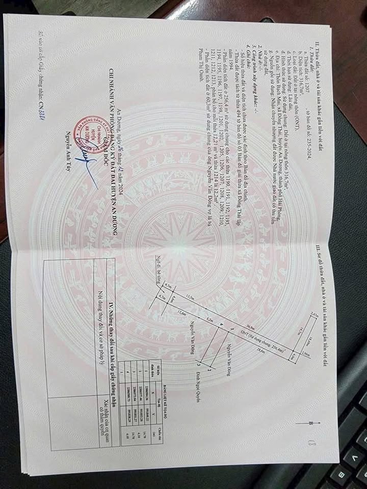 Đất nền đường Bạch Mai Đồng Thái An Dương 60m² giá 1.9 tỷ - Cơ hội đầu tư tuyệt vời!