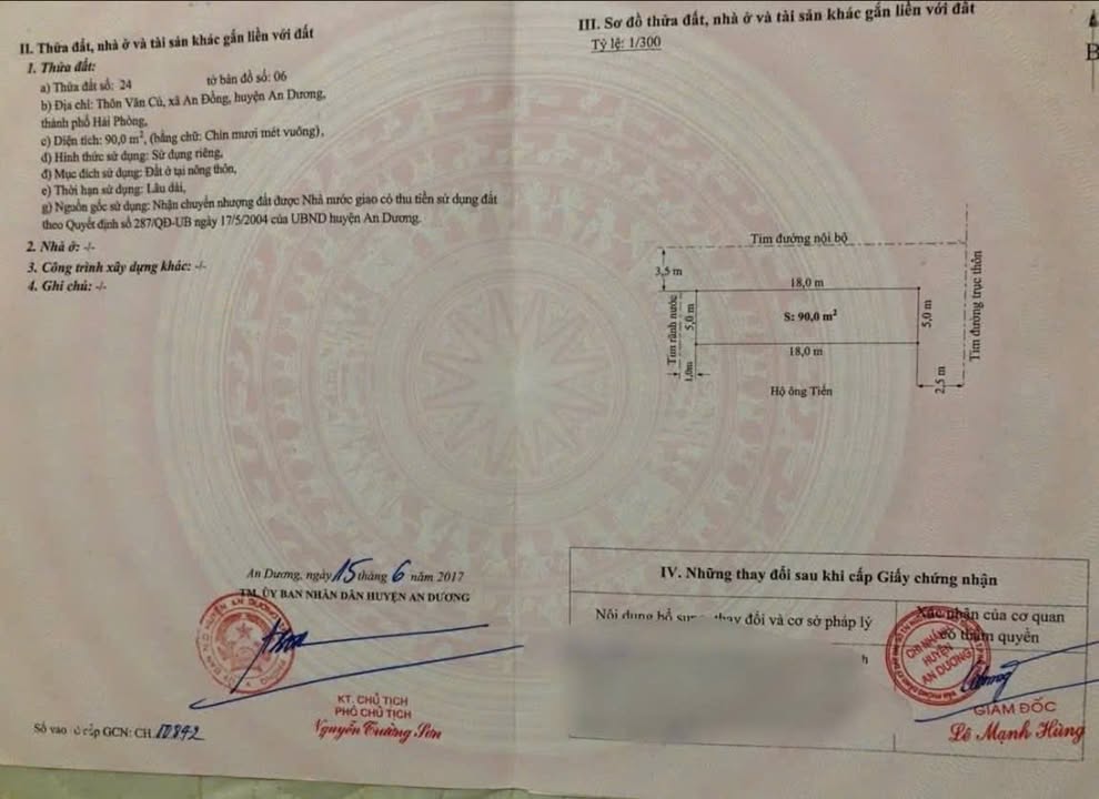 Đất nền An Hải, Hải Phòng 100m² giá 3 tỷ - Lô góc 2 mặt thoáng lý tưởng!