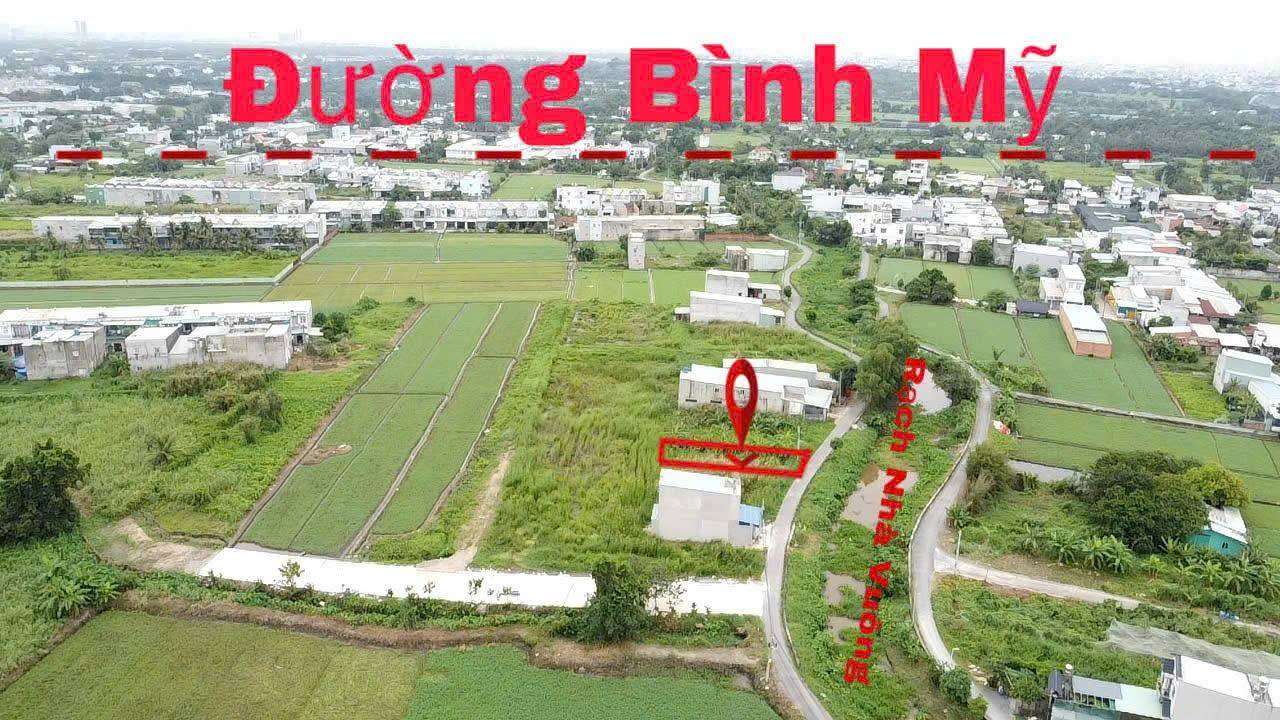 Đất mặt tiền Bình Mỹ, Củ Chi 112m² giá 2.4 tỷ - Hướng Tây Nam, xây dựng tự do!