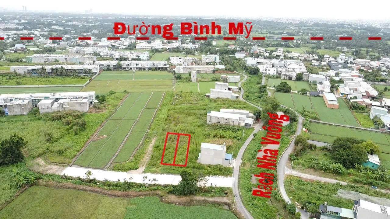 Đất thổ cư 100m² tại Bình Mỹ, Củ Chi - Giá chỉ 2.15 tỷ, sổ hồng chính chủ!
