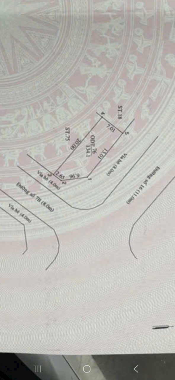 Đất nền góc TDC Định Hòa, Thủ Dầu Một, 135m² giá 4 tỷ - Cơ hội đầu tư hiếm có!