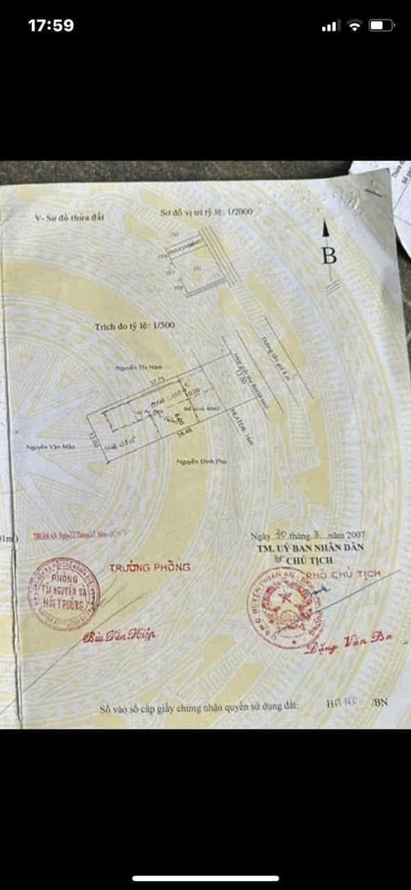 Đất mặt tiền đường Nguyễn Hữu Cảnh Thủ Dầu Một 457m² giá 18.28 tỷ - Đầu tư sinh lời ngay!