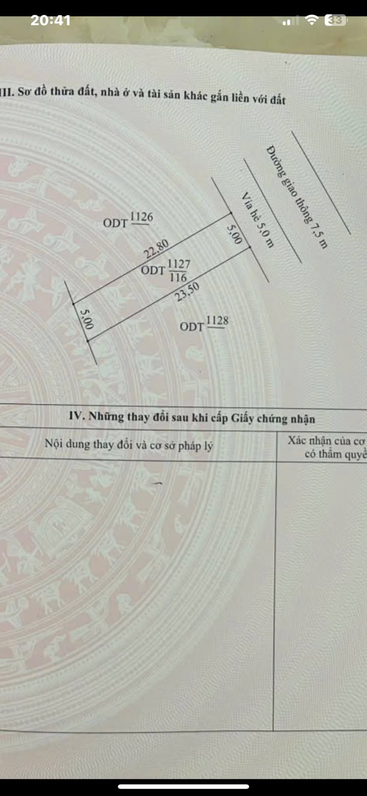 Đất nền phường Đào Duy Từ 116m² giá 1.8 tỷ - Cơ hội đầu tư hấp dẫn!