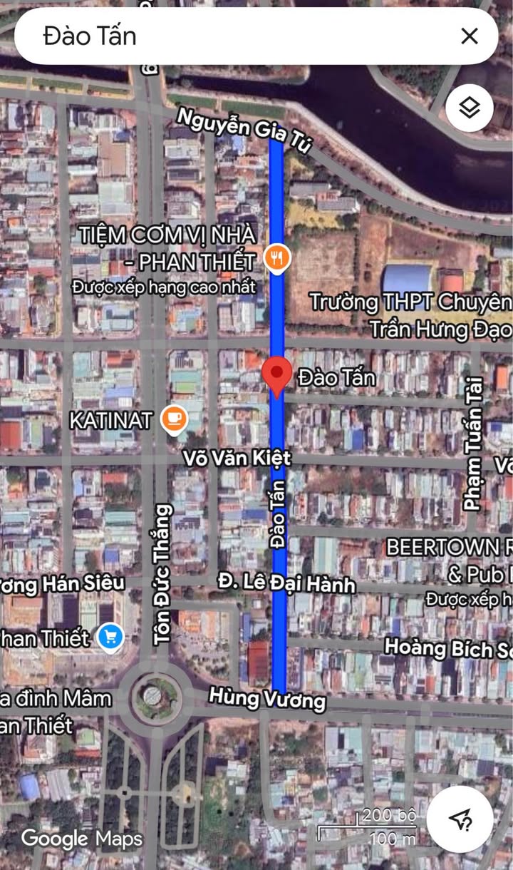 Bán gấp lô Biệt Thự đường Đào Tấn, Phú Thủy 270m² - Vị trí kinh doanh sầm uất!