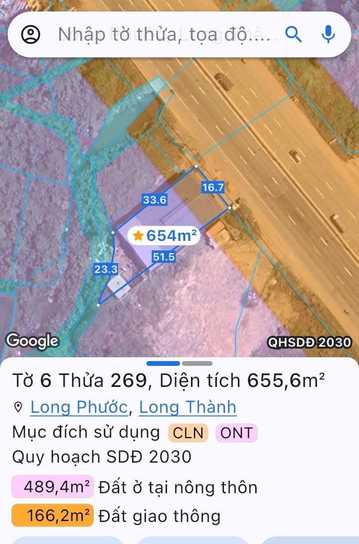 Nhà xưởng cho thuê tại Quốc lộ 51, xã Long Phước, 245m² - Sổ đỏ chính chủ