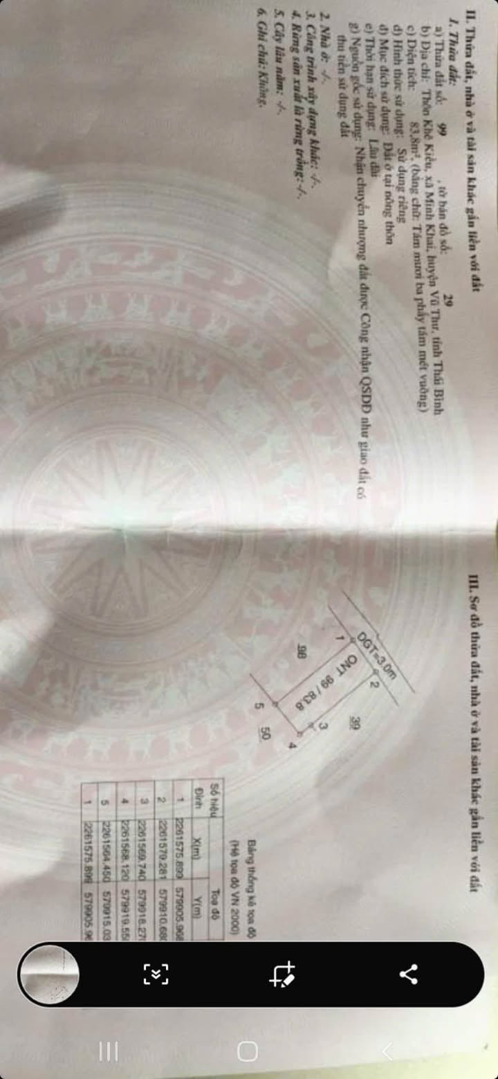 Đất đẹp Thôn Khê Kiều, Minh Khai, Vũ Thư 84m² - Giá mềm, cơ hội đầu tư tuyệt vời!