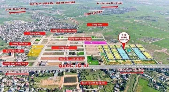 Đất nền đẹp Phường Đông Sơn 104m² giá 1.5 tỷ - Tiềm năng tăng giá cao!