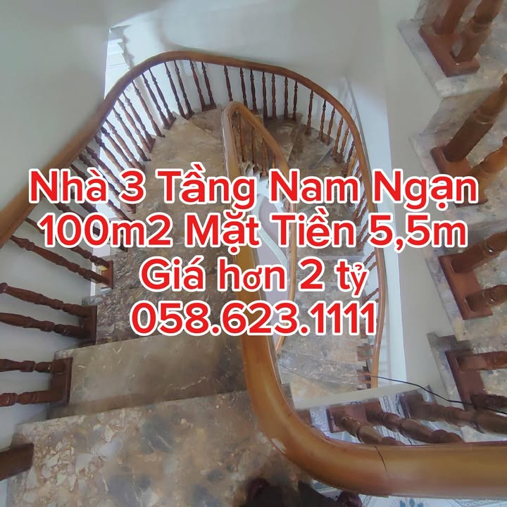 Nhà 3 tầng Phường Nam Ngạn 100m² giá 2 tỷ - Đầu tư sinh lời ngay!