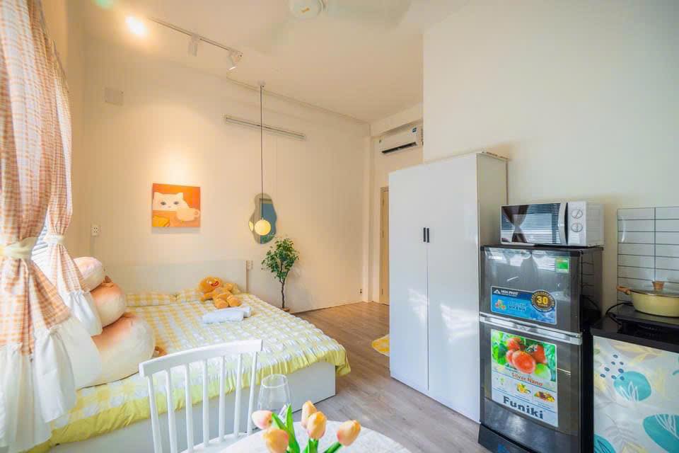 Studio 25m² đường Ngô Tất Tố - Cửa sổ trời, full nội thất hấp dẫn!