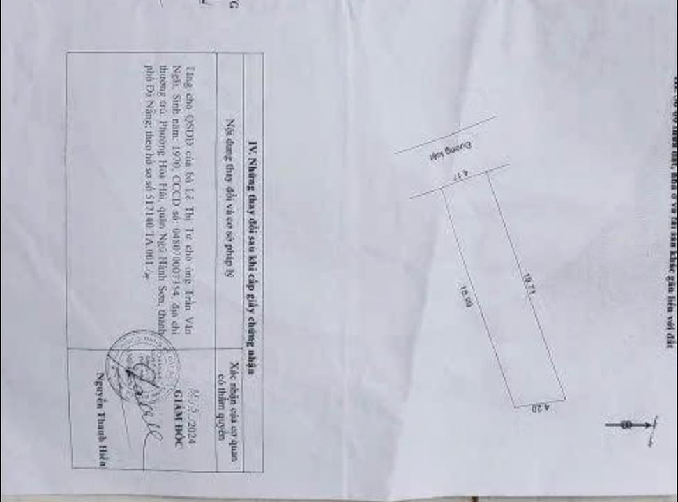 Đất nền Đặng Thái Thân, Nại Hiên Đông, Sơn Trà, Đà Nẵng 42m² - Đầu tư sinh lời hấp dẫn!