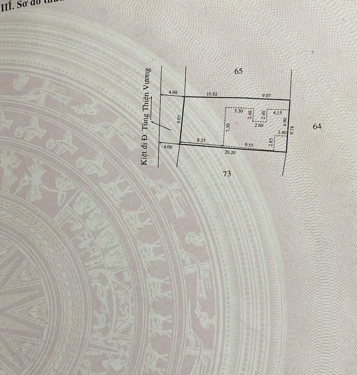 Đất nền mặt tiền Kiệt 42 Tùng Thiện Vương, Huế 190m² - Thích hợp xây dựng homestay!